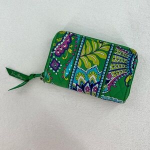 Vera Bradley Emerald Paisley Wallet